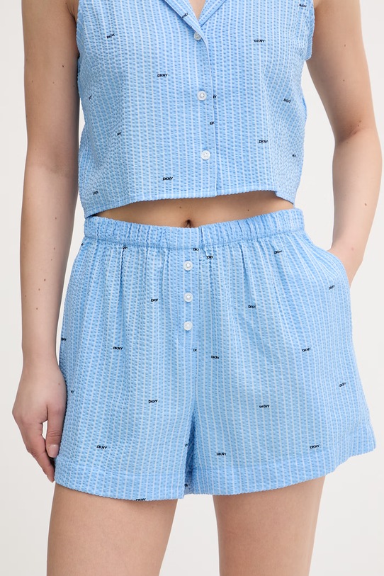 Odzież DKNY piżama damska z wiskozy YI50110 niebieski