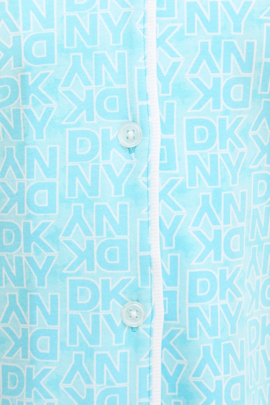 DKNY piżama dwuczęściowa damska z wiskozą YI50112 niebieski