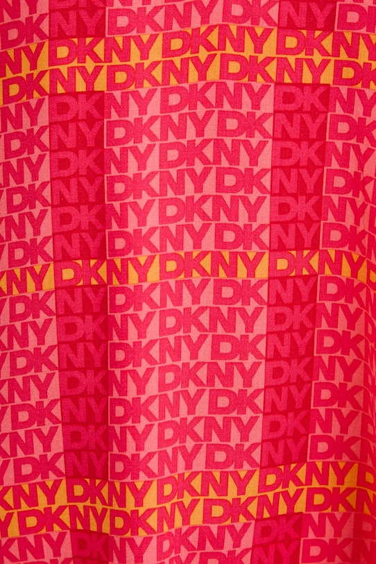 DKNY piżama dwuczęściowa damska z wiskozy YI70113 czerwony