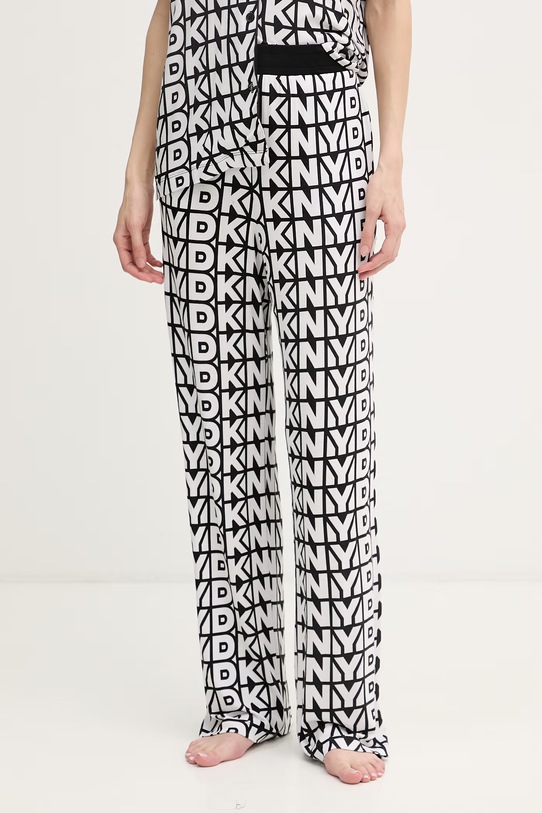 DKNY dvojdielne pyžamo dámske s viskózou biela YI80107