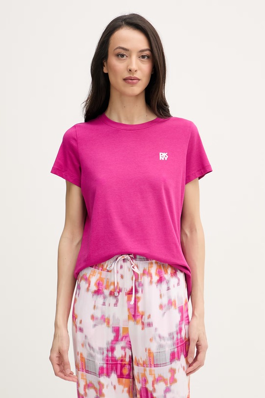 DKNY piżama dwuczęściowa damska YI80113 różowy SS26