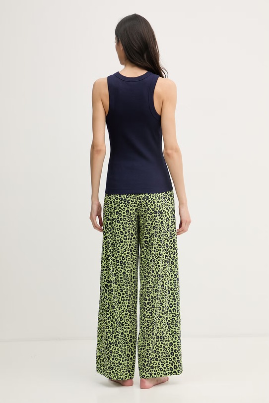 Odzież DKNY piżama dwuczęściowa damska z wiskozą YI90112 granatowy