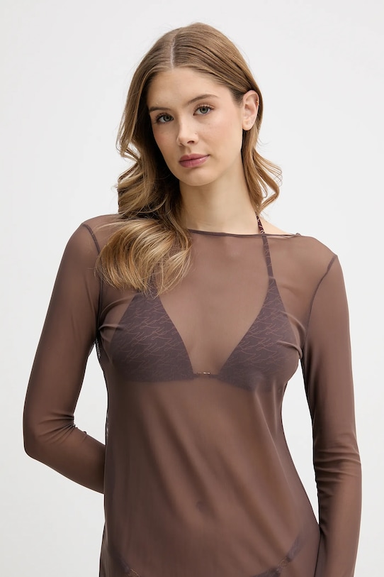 Bond Eye sukienka plażowa brązowy BOUND731