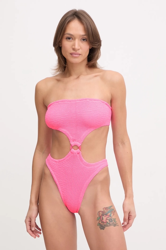 PARAMIDONNA costume da bagno intero morbida rosa CR26TBM