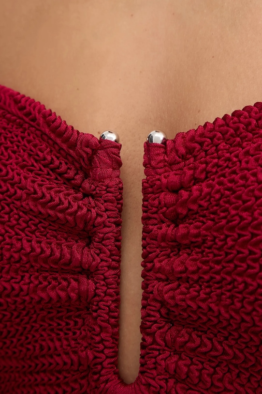 Odzież PARAMIDONNA jednoczęściowy strój kąpielowy CR26FOPB bordowy