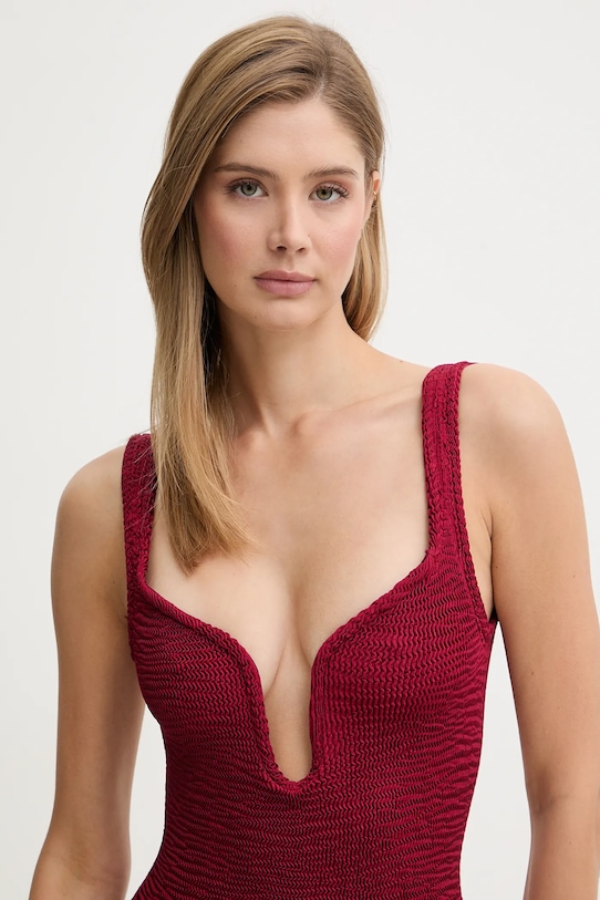 Oblečenie Jednodielne plavky PARAMIDONNA CR26MB burgundské