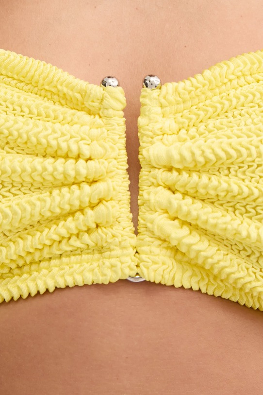 PARAMIDONNA dwuczęściowy strój kąpielowy CR26FTPL żółty