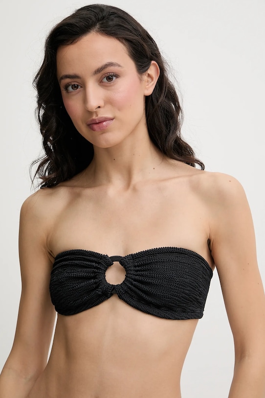 PARAMIDONNA dwuczęściowy strój kąpielowy CR26CBL czarny SS26