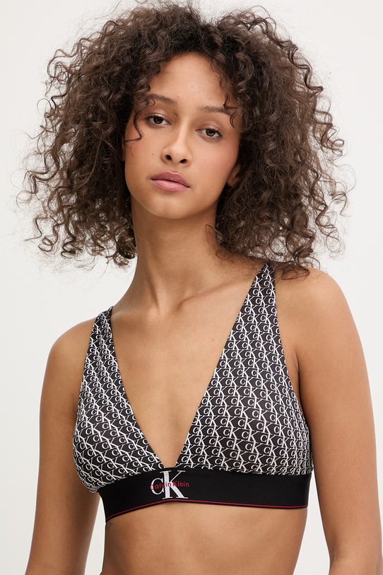 Calvin Klein Underwear reggiseno a triangolo nero LV00QF8703