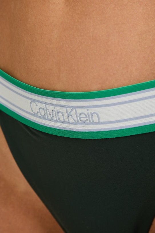 Calvin Klein Brazil bugyis fürdőruha alsó női zöld LV00Q61104