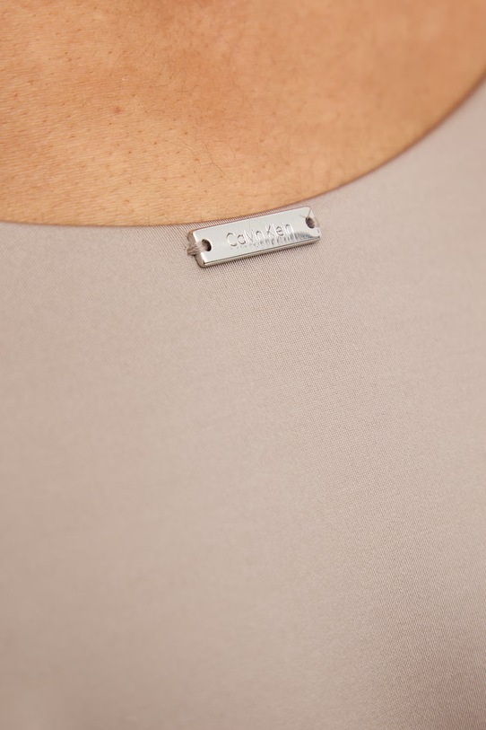 Calvin Klein brazílske plavkové nohavičky dámske béžová LV00Q61116