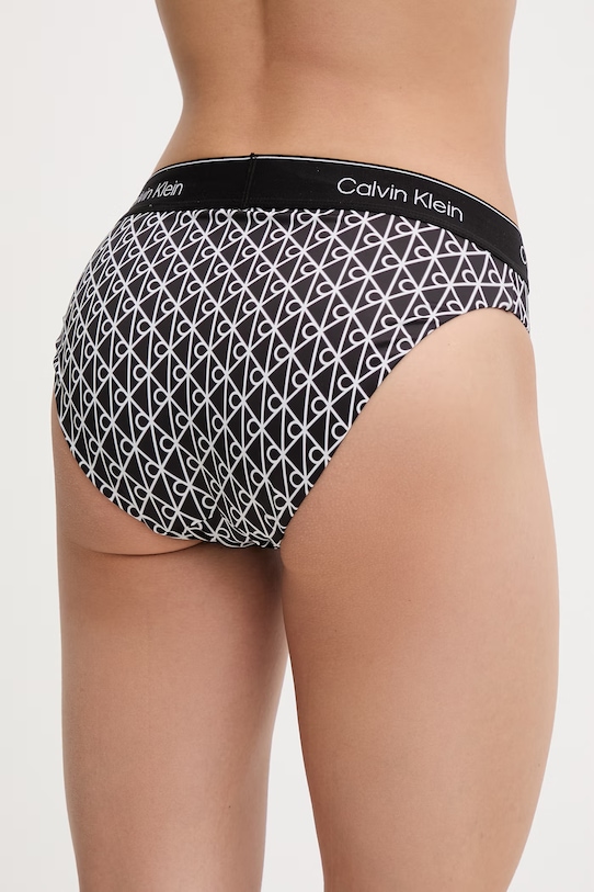 Abbigliamento Calvin Klein mutandine da spiaggia da donna LV00Q61132 nero
