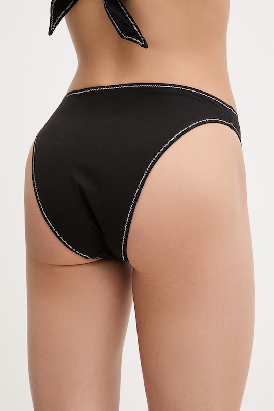 Oblečení Calvin Klein plavkové kalhotky dámské LV00Q61147 černá