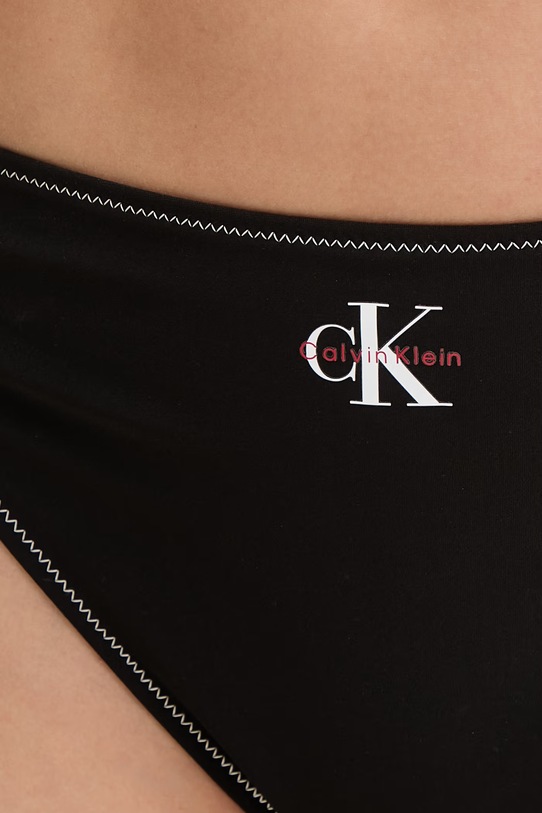Calvin Klein plavkové kalhotky dámské černá LV00Q61147
