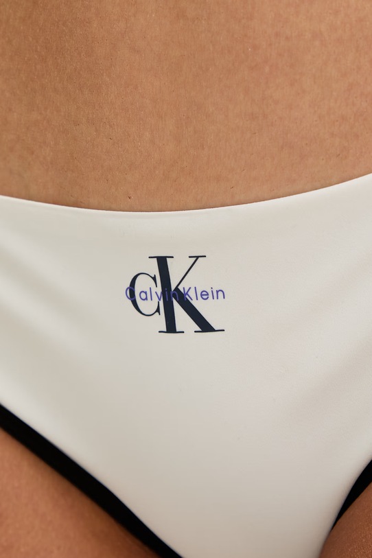 Oblečenie Calvin Klein plavkové nohavičky dámske LV00Q61182 béžová