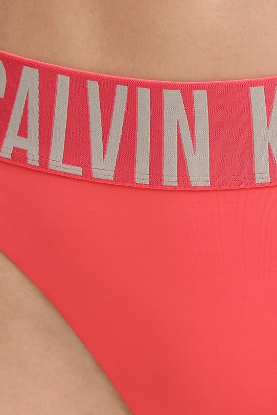 Calvin Klein figi kąpielowe damskie czerwony LV00Q61189