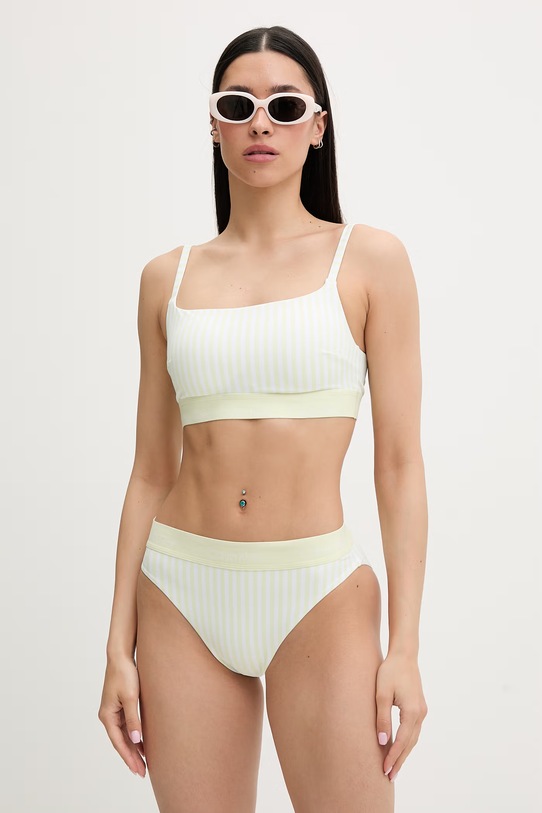 Calvin Klein Μπικίνι Τοπ Γυναικείο LV00Q61130 πράσινο SS26