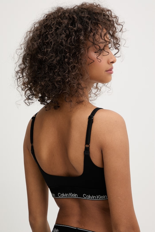 Odzież Calvin Klein biustonosz kąpielowy damski LV00Q61130 czarny