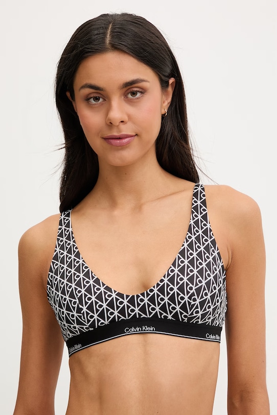 Calvin Klein plavková podprsenka dámska čierna LV00Q61207