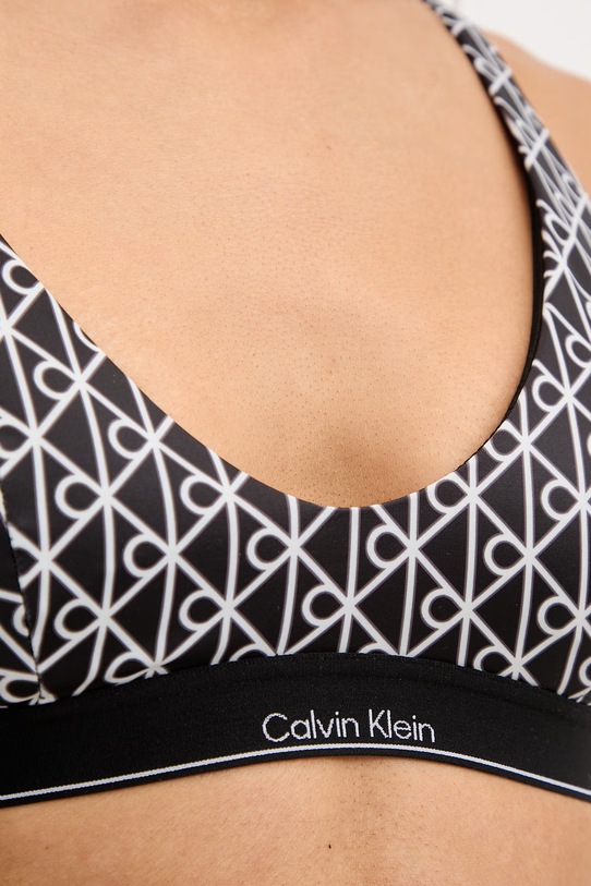 Oblečenie Calvin Klein plavková podprsenka dámska LV00Q61207 čierna