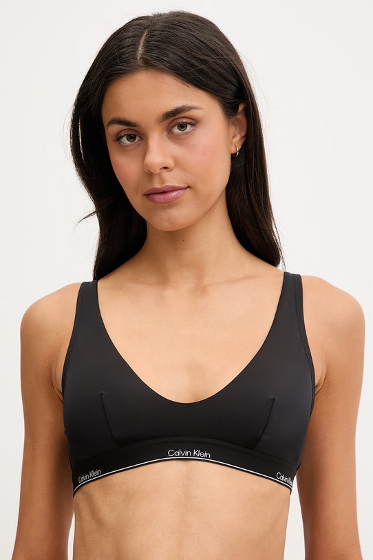 Calvin Klein plavková podprsenka dámska čierna LV00Q61207