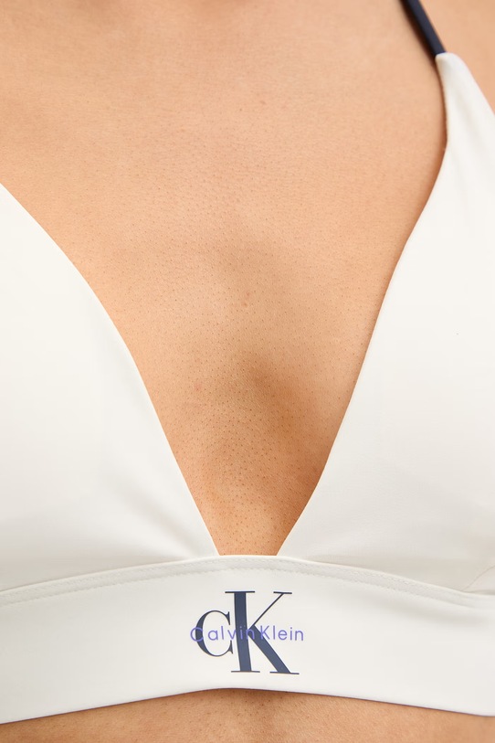 Calvin Klein kopalni nedrček ženski bež LV00Q61225