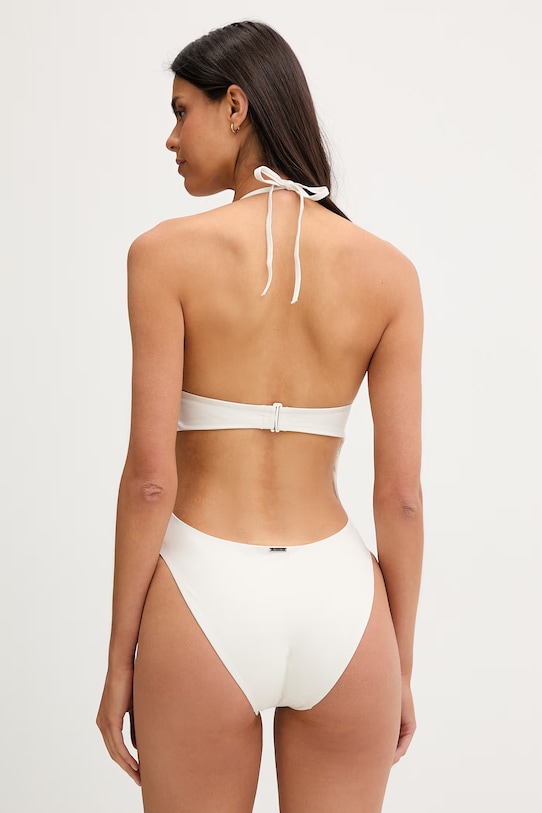 Oblečenie Calvin Klein Jednodielne plavky dámske LV00Q61126 béžová