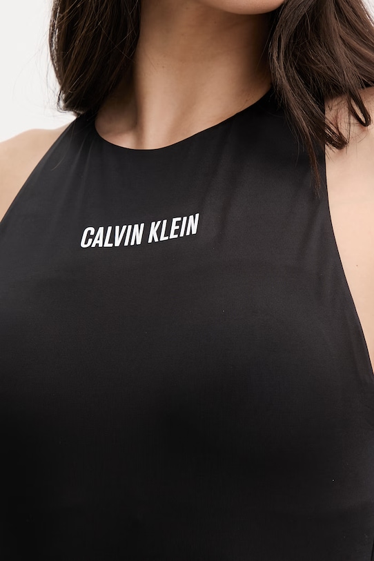 Calvin Klein enodelne kopalke ženske črna LV00Q61219