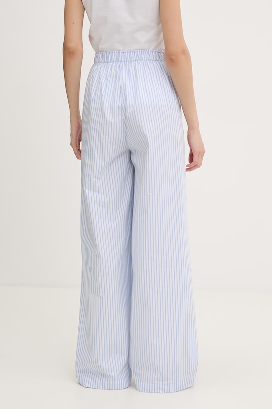 Oblečenie Calvin Klein Underwear pyžamové nohavice dámske bavlnené LV00QS7597 modrá