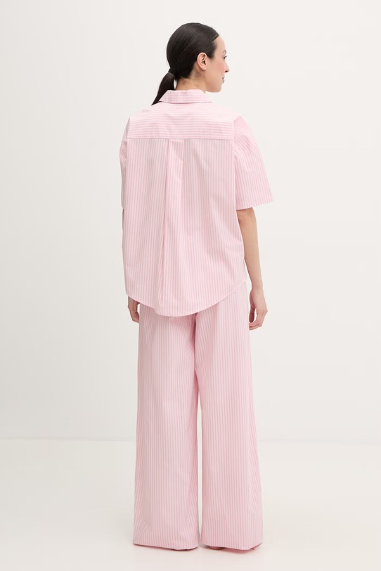 Calvin Klein Underwear piżama dwuczęściowa damska bawełniana LV00QS7637 różowy