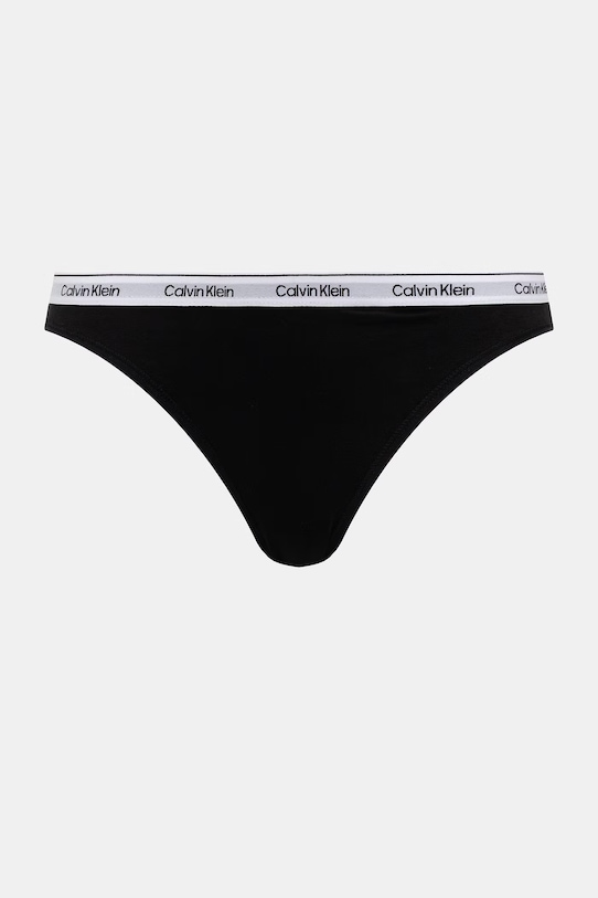Oblečenie Calvin Klein Underwear nohavičky dámske bavlnené s elastanom 3-pak LV00QD5207 biela