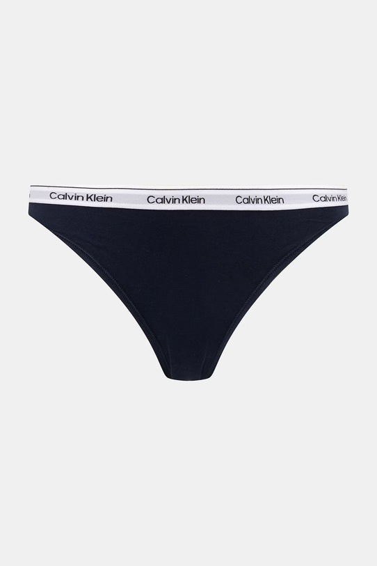 Calvin Klein Underwear figi damskie bawełniane z elastanem 3-pack LV00QD5207 żółty SS26