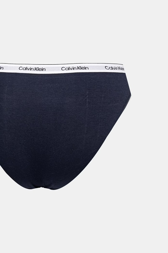 Calvin Klein Underwear figi damskie bawełniane z elastanem 3-pack LV00QD5207 żółty