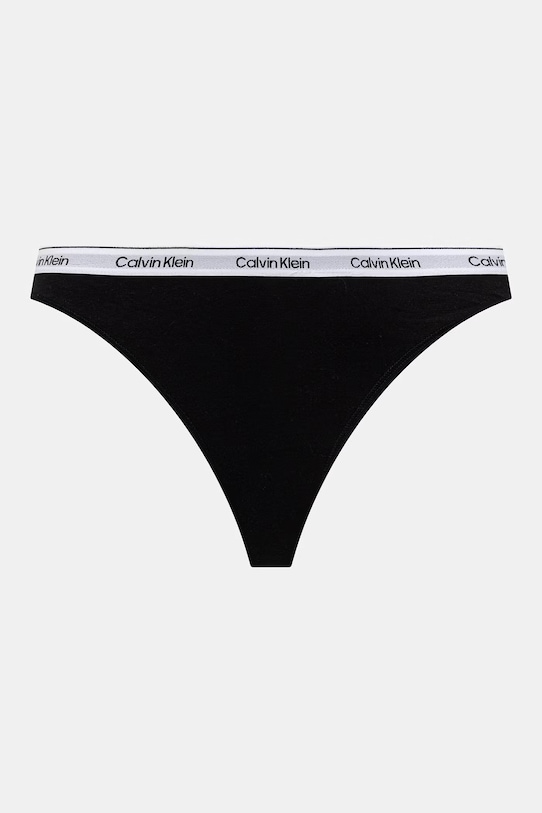 Calvin Klein Underwear tangá dámske bavlnené s elastanom 3-pak LV00QD5209 biela SS26