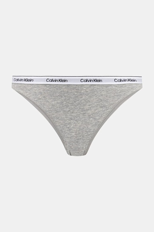 Дрехи Calvin Klein Underwear Прашки дамски от памук с еластан, 3 броя LV00QD5209 виолетов