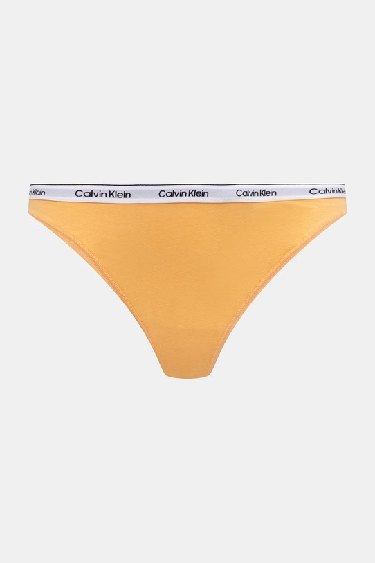 Calvin Klein Underwear tanga dámská 5-pack LV00QD5221 zelená