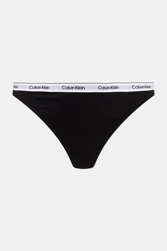 Calvin Klein Underwear tangá dámske 5-pak LV00QD5221 čierna SS26