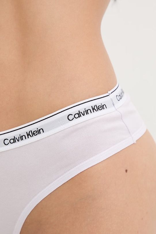 Oblečenie Calvin Klein Underwear brazilky dámske bavlnené s elastanom LV00QD5246 fialová