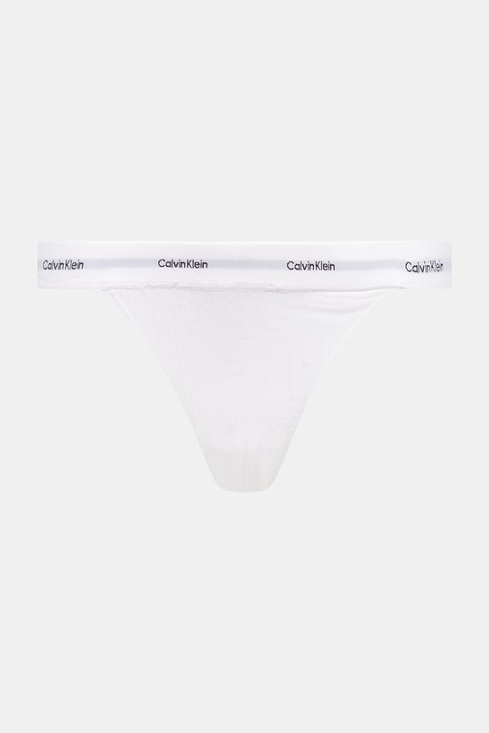 Дрехи Calvin Klein Underwear бикини дамски памук с еластан 3 броя LV00QD5309 сив