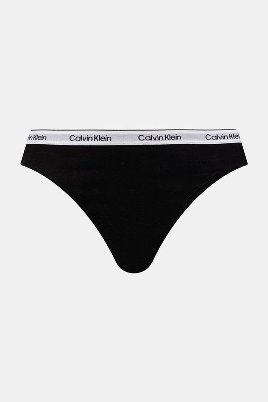 Calvin Klein Underwear tangá dámske 5-pak LV00QD5395 čierna SS26
