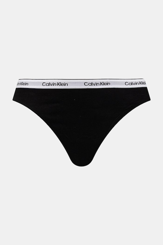 Calvin Klein Underwear tangá dámske 5-pak LV00QD5395 čierna SS26