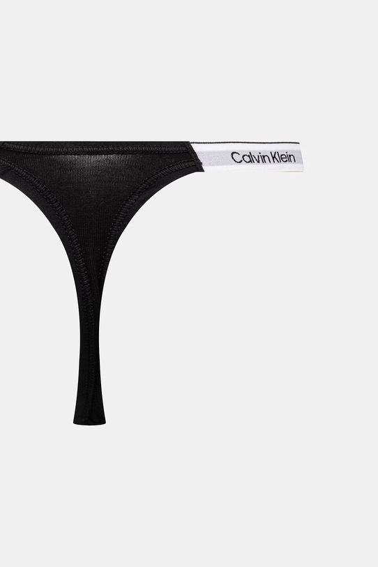 Calvin Klein Underwear tangá dámske 5-pak LV00QD5395 čierna