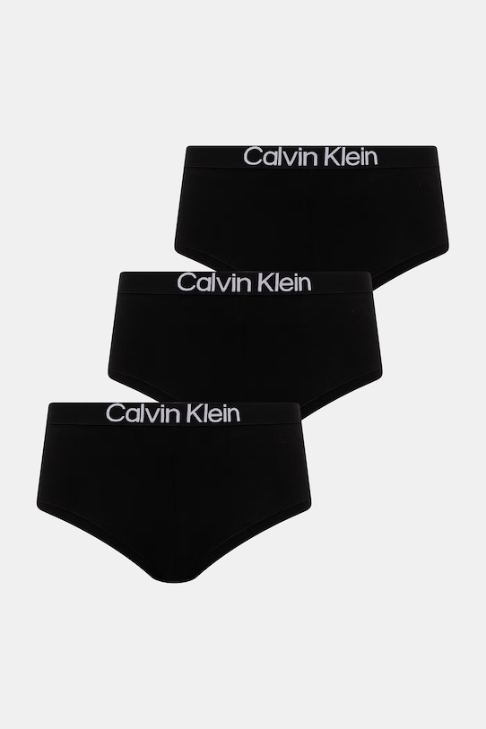 Calvin Klein Underwear Dámske boxerky 3-pak čierna LV00QD5399