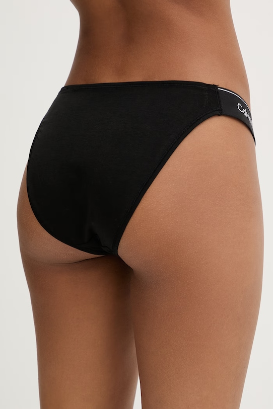 Ρούχα Calvin Klein Underwear Σλιπ γυναικεία LV00QF8671 μαύρο