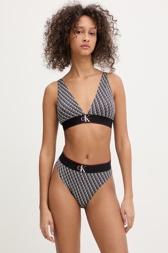 Calvin Klein Underwear figi damskie LV00QF8705 czarny SS26