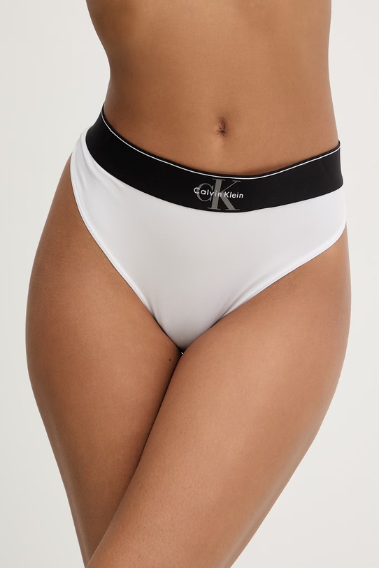 Calvin Klein Underwear tange za žene bijela LV00QF8813