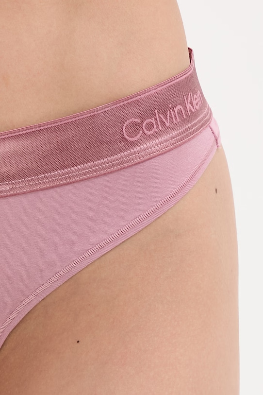 Дрехи Calvin Klein Underwear прашки дамски с памук LV00QF8826 розов