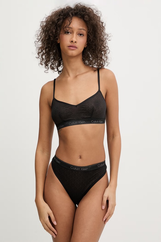 Calvin Klein Underwear Στρινγκ Γυναικεία LV00QF8873 μαύρο SS26