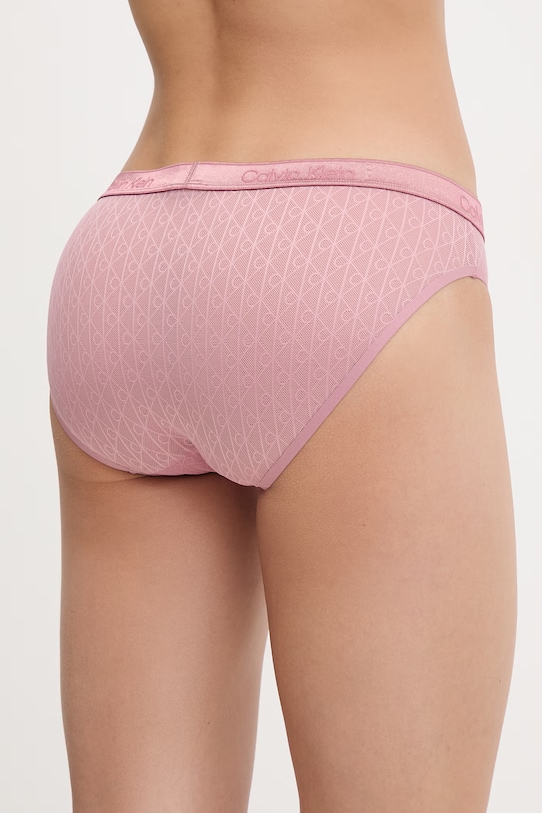 Oblačila Calvin Klein Underwear klasične hlačke ženske LV00QF8874 roza