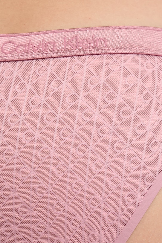 Calvin Klein Underwear klasične hlačke ženske roza LV00QF8874